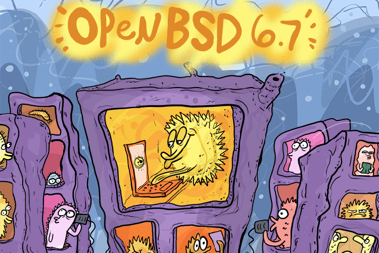 OpenBSD 6.7 has been released