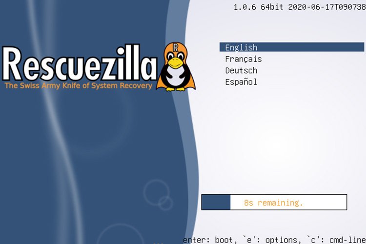 Rescuezilla 1.0.6 released