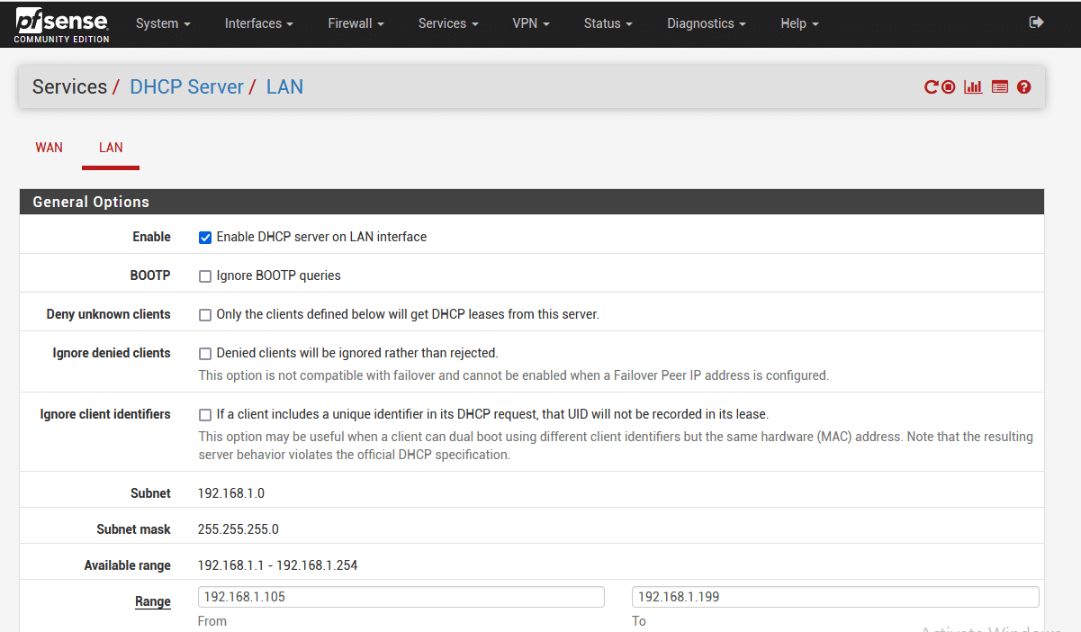How set static IP for LAN Client in Pfsense Dade2