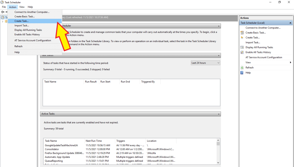 How to schedule reboot of windows server 2012 , 2016? Dade2