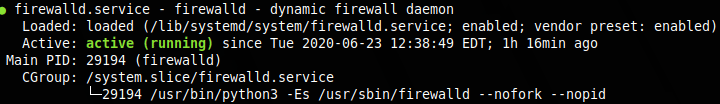 How to Start/Stop and enable/Disable Firewalld – Dade2